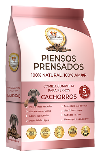 Pienso natural para perros - CACHORROS - 5 kilos